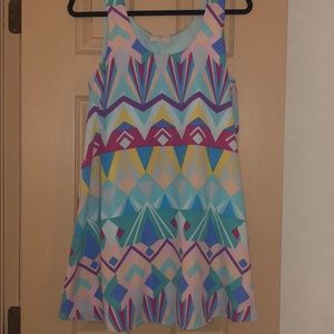 Colorful Flowy Dress